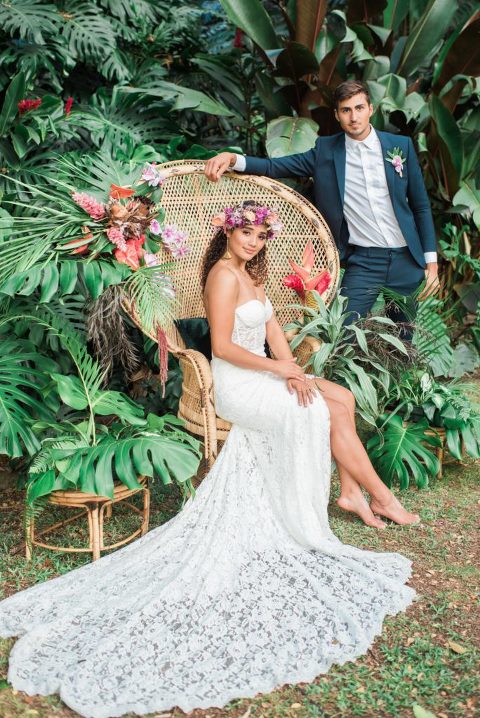 Waimea Valley Wedding  Inspiration Rae Marshall Photography