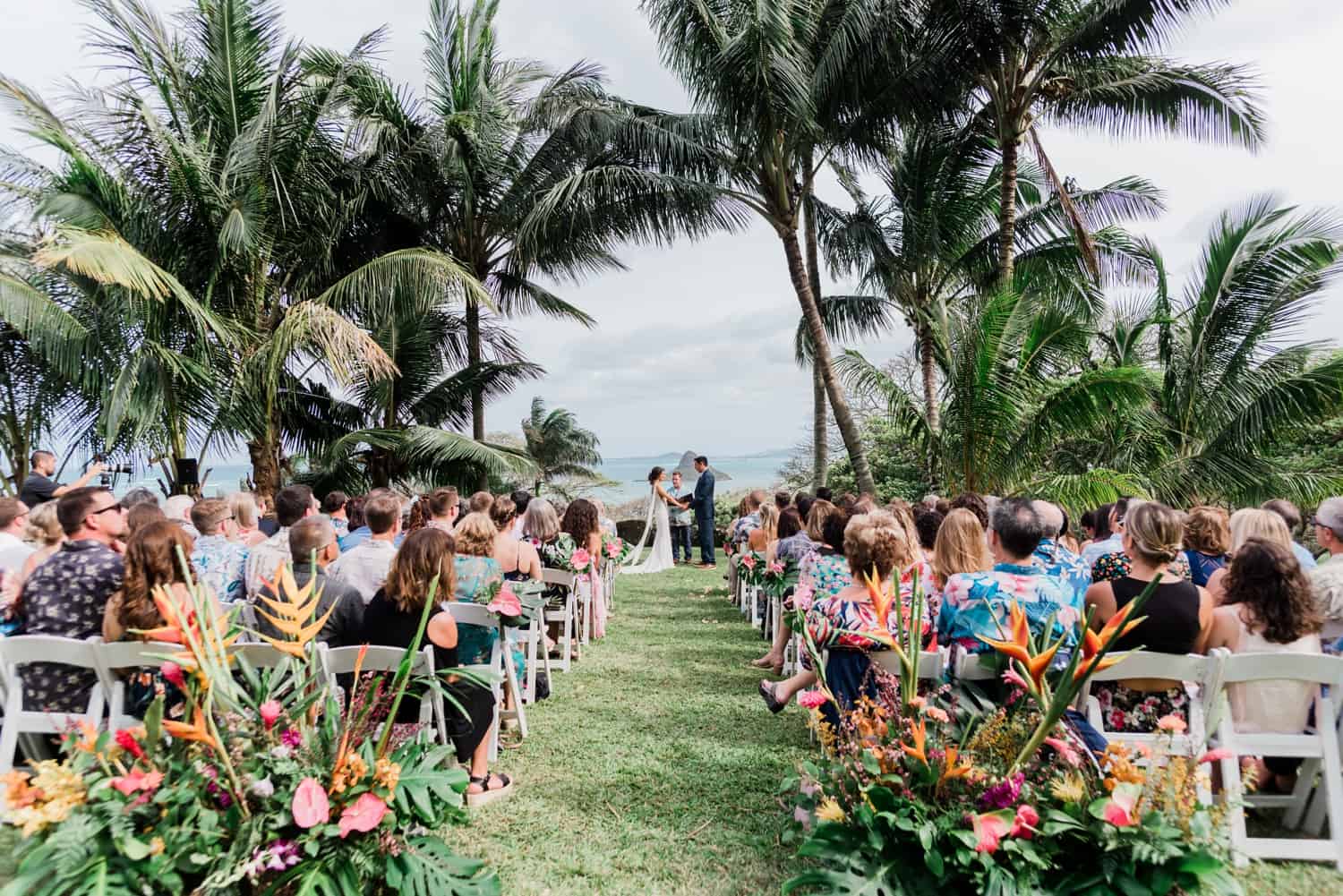 Rachel & Sam Wedding at Kualoa Ranch, Paliku Gardens