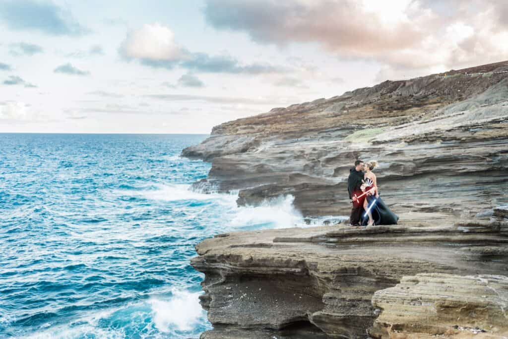 star wars wedding rey and kylo