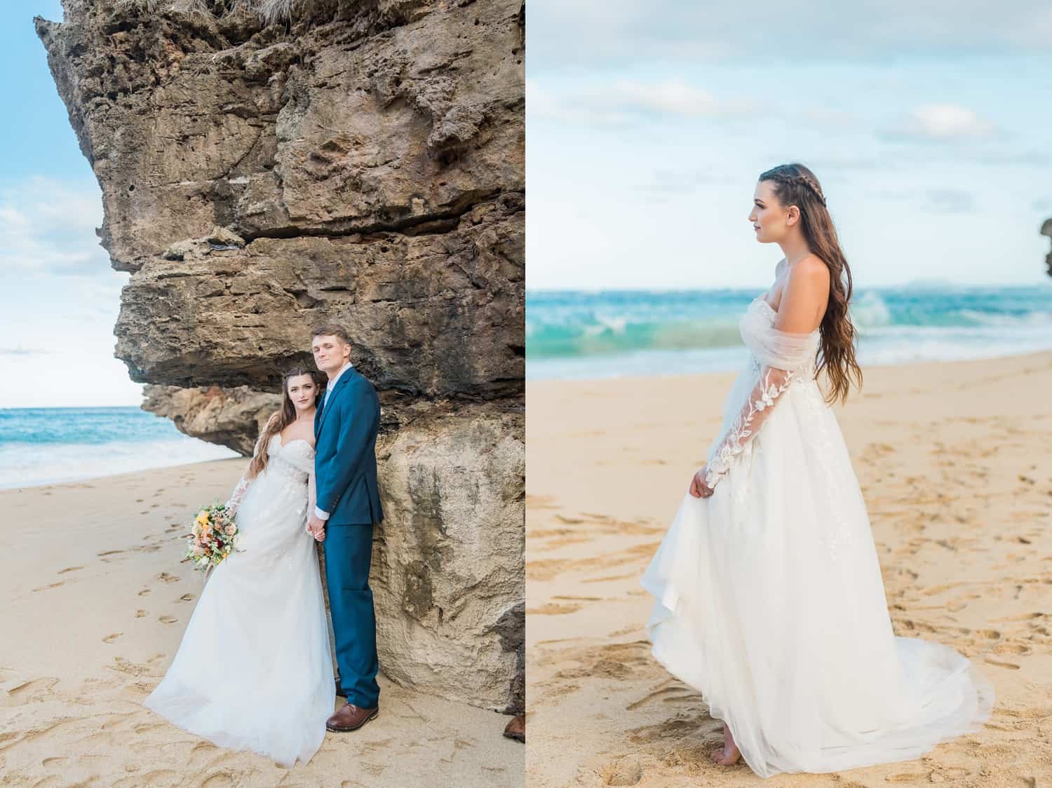 hawaii adventure elopement pounders beach