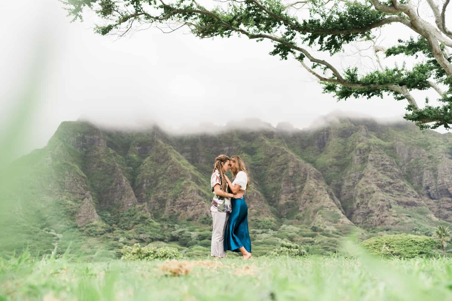 oahu lgbt engagement photographer kualoa