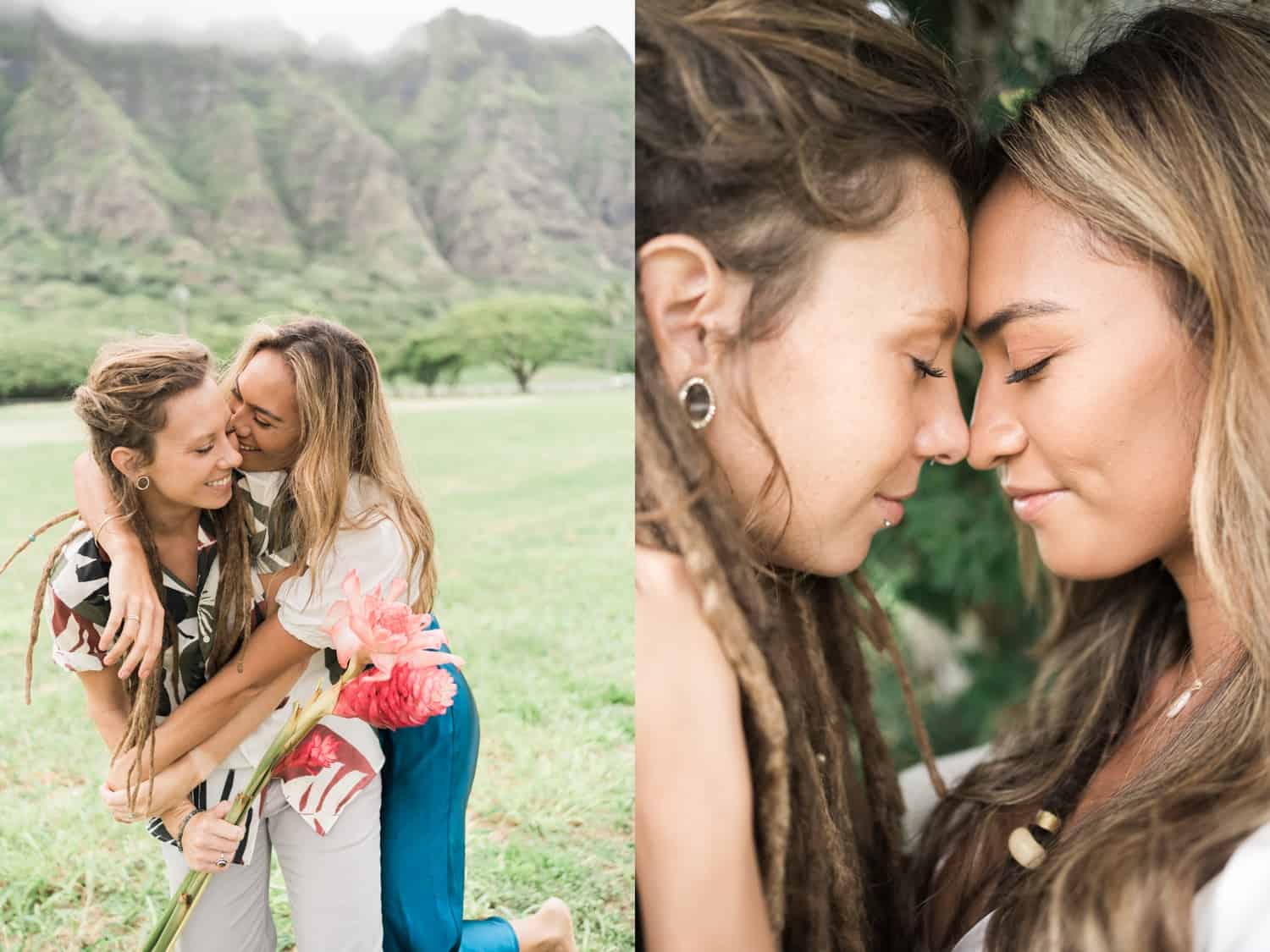 oahu lgbt engagement photographer honolulu