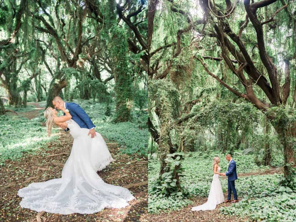 honolua forest maui wedding