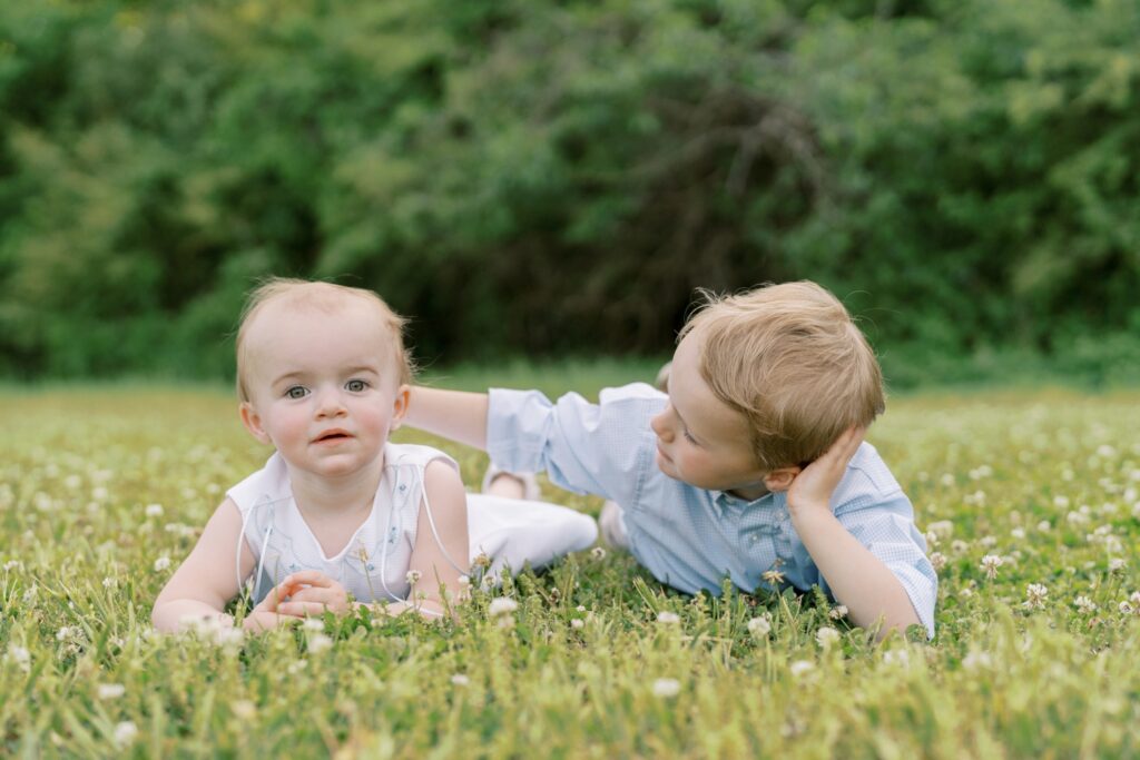 historic oak view county park family photoshoot in raleigh with photographer Rae Marshall