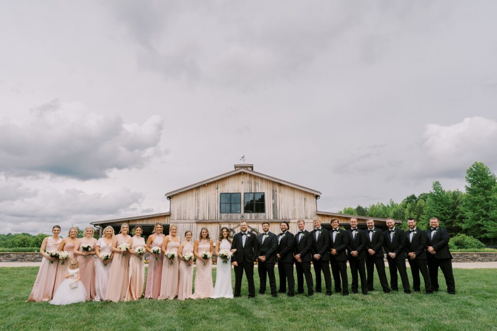 hayfield at murchison farms wedding liberty NC venue