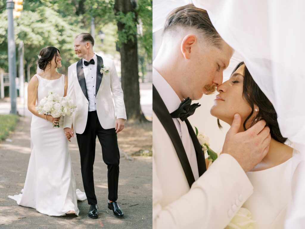 sacred heart church wedding ceremony wedding day raleigh photography