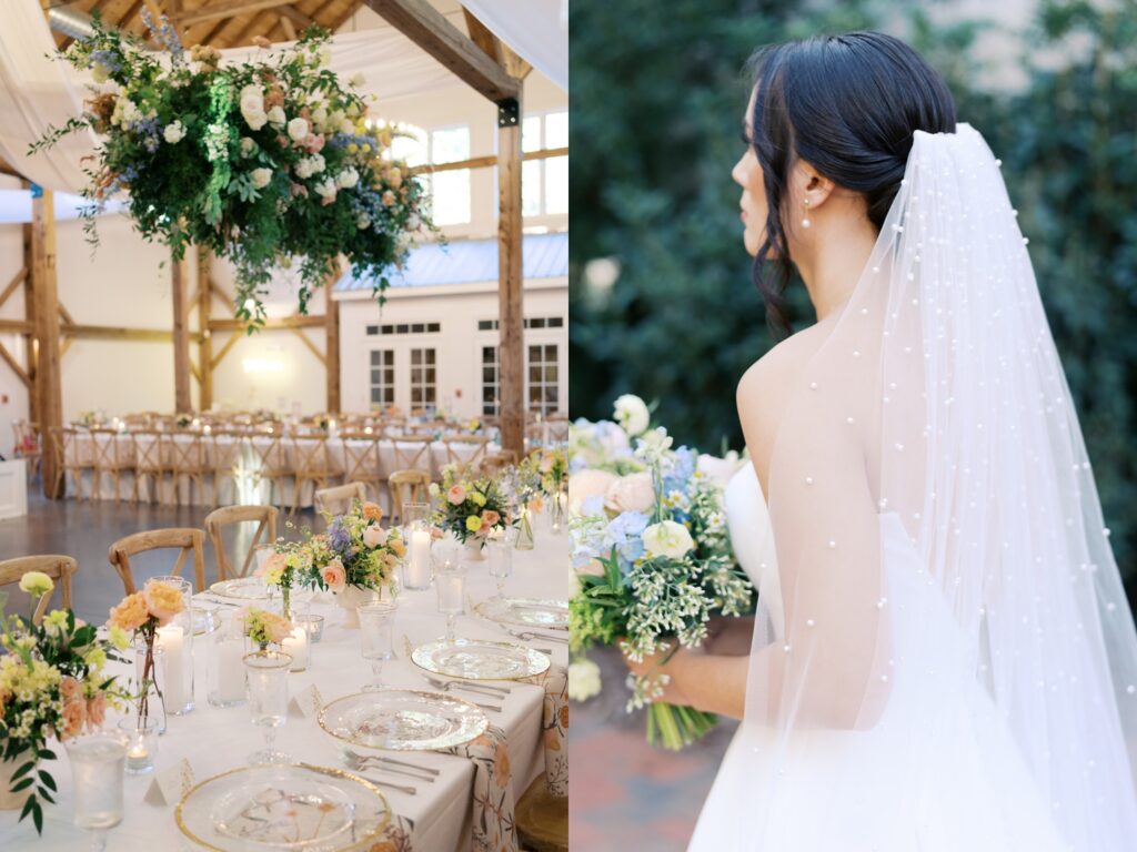 wedding day at the barn of chapel hill wedding venue near raleigh, north carolina